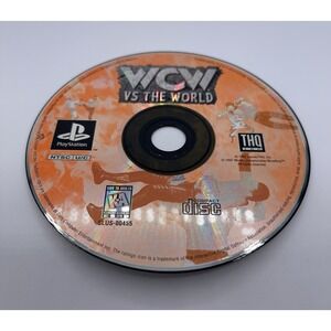 WCW vs. The World Sony PlayStation 1 ps1 disc only tested